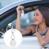[PATIKIL] Leather Key Chain Leather Keychain with Key Ring Keychain