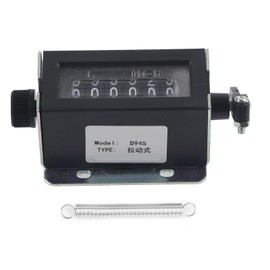 Tally Counter Clicker Mechanical Counter With Lever D94 S 6 Digit Resettable Mechanical Pulling Counter 0 999999