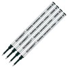 4 Pack - Schmidt 5888 Black Medium Rollerball Metal Refill