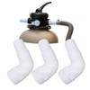 3Pcs Elbow Adapter Connector 90 Degree Fitting for Hayward SPX1105Z3