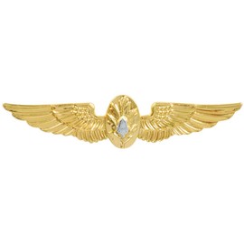 Navy Flight Surgeon Badge Gold Finish