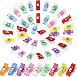 70 Pcs Heavy Duty Sewing Clips for Fabric, Non-Slip Quilting Clips Multipurpose Dressmaking Pins Replacement, Extra Strong Craft Clips for Quilting