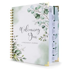 Pregnancy Journal and Memory Book with Stickers and Keepsake Pocket - Lovely Must Have Gift for First Time Moms to Be - The Perfect Planner to Track Your Little Ones Life-Changing Journey