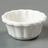 Carlisle FoodService Products 4394342 Melamine Scalloped Ramekin, 2 oz, Bone