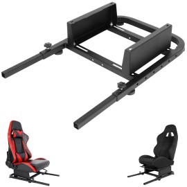 Minneer Racing Simulator Cockpit Seat Mount for Steering Wheel Stand Square Tube - Only Stand