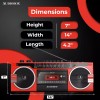 Audiobox Cassette Radio Player MP3 & Recorder W AM/FM/SW Bluetooth