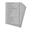 Folder Register for Real Estate, Sophisticated Register for DIN A4