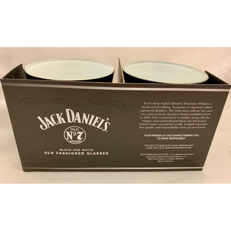 Jack Daniels Old Fashion Glass Set, 8Fl oz