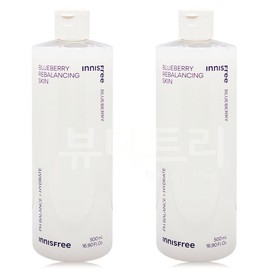 Innisfree Blueberry Rebalancing Skin 500ml + 500ml / 이니스프리 블루베리 리밸런싱 스킨 500ml + 500ml