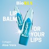 BioRLX Collagen with Aloe Vera Lip Balm (Three Lip Balms)