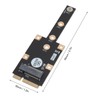 M.2 NGFF NVME SSD Adapter, Mini PCIE to M.2 M