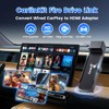 Carlinkit FireDrive Link Adapter – Konvertiert kabelgebundenes CarPlay zu HDMI,