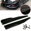 For Ford Fusion SE Front Bumper Lip Spoiler+Side Skirt+Rear Lip+Strut+Rods