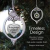 Inspired Silver - Shiny Tooth - Silver Christmas Ornament -