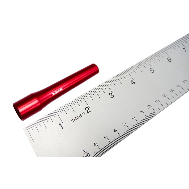 VMS RACING 3” inch RED P STYLE Short CNC Machined