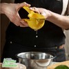 EcoQuality Heavy Duty Handheld Yellow Citrus Juice Squeezer Premium Lemon,