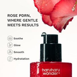 haruharu wonder Rose PDRN Soothing Serum with Azelaic Acid, Redness Relief, Barrier Repair, Bulgarian Rose, Lightweight Formula for Sensitive Skin, Fr