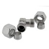 Angle Cutting Ring Fitting 12 L Galvanised Steel 90° Screw