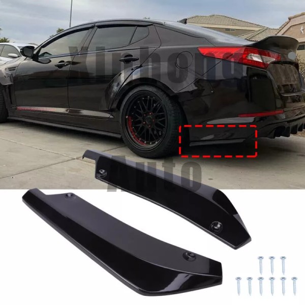 Unbranded For Kia Optima K5 Forte Rear Bumper Lip Diffuser