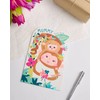UK Greetings Mother's Day Card With Envelope - Cheeky Monkey
