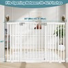 41" Extra Tall Dog Gate Indoor,30-62.5" Wide Heavy Duty Pet