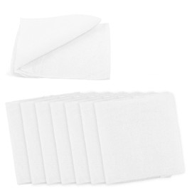8 Pack Tack Cloths, White Tack Rags for Removing Dust from Woodworking, 17.7 x 35.4 in Tac Cloth for Automotive Painting, Sanding, Cleaning, Dusting, Staining