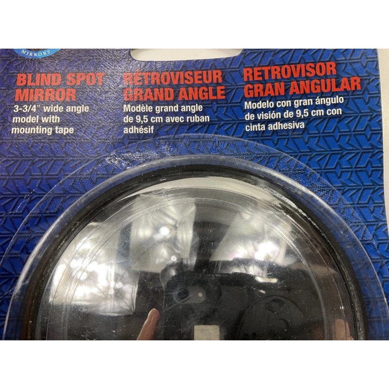 K Source C037 Blind Spot Mirror, Convex Round Wide Angle