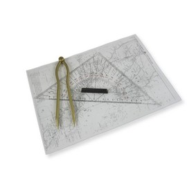 Naval Compass Training Set Brass Zaponed