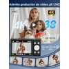 Cámara digital, enfoque automático 4K Vlogging Cámara para fotografía con
