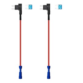 4 Pack Fuse Tap, Car Add-a-Circuit Fuse Tap, Holder, Small Taps Automotive for Trucks Boats, Cars (4)