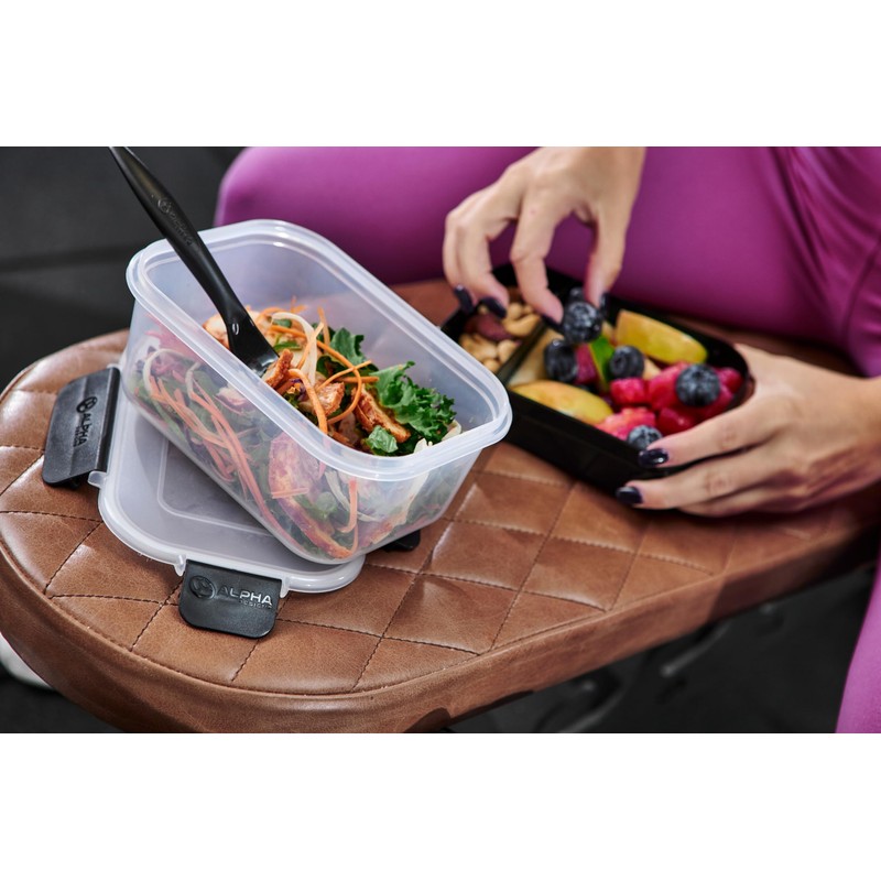 Alpha Designs | Meal Prep Containers Reusable Food Lunch Box