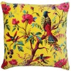 Paoletti Paradise Cotton Water Cushion Cover, Aqua Blue, 50 x