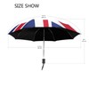 ALAZA Union Jack British 3 Folds Auto Open Close Anti-UV