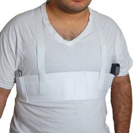 Active Pro Gear DeepConcealment Shoulder Holster for Concealed Carry | Concealed Carry Shoulder Holsters (Medium (33-38"), Left)