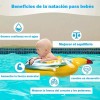 TAIMEI Flotador Bebé 8-15 Kg Niño 3 Meses-6años Salvavidas Inflable