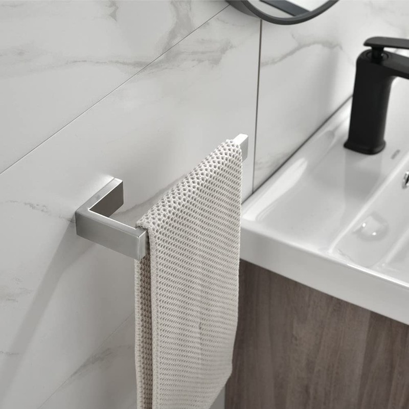 Towel Bar, Hand Towel Holder Stainless Steel SUS304, Bathroom Accessory