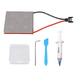 Fockety Replacement Kit for Chimney Fan Motors, Heat Powered Fan Generator Blade, Standard Interface, Fireplace Fan Accessories, Engine and Power Generation Blade for