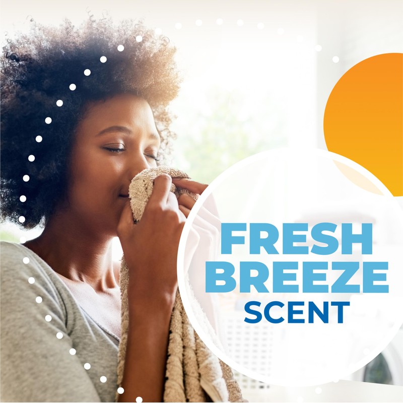 ARM & HAMMER Power Sheets Laundry Detergent, Fresh Breeze 35