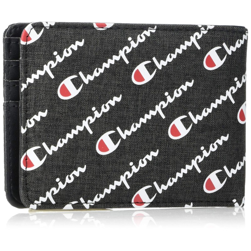 Champion Graphic Wallet, Logotipo negro/escarlata, Talla única