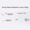 Dr.Fish LED Fishing Spoon Flasher Deep Drop Lights LED Lures