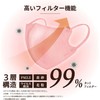 [医食同源ドットコム] 【90枚 30枚入x3箱】 iSDG 立体型スパンレース不織布カラーマスク SPUN MASK 個包装 モカブラウン 30枚入×3箱