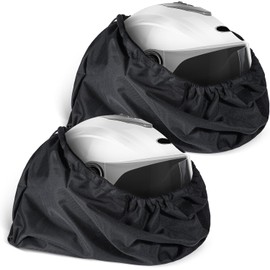 Helmet Protection Storage Bag, 2Pcs Light Weight Motorcycle Helmet Bags with Drawstring,Polyester Motorcycle Helmet Bag with Drawstring