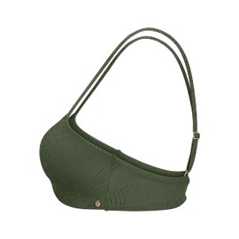 Tamaris Women's achonry Bikini top, Bronze Green, 3 UK