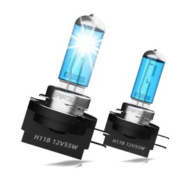 SPBRTBUB H11B Compatible with 2009 2010 2011 Kia Borrego Headlights Bulbs, Halogen H11B Low Beam Headlight Bulbs, Plug n Play, 6000K super white, 2-Pack