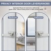 RAZCC Door Lever, Heavy Duty Interior Door Handles for Bathroom