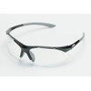 Elvex Clear, HC/PC w/+0.5 Full Lens Magnifier., Black Frame w/Grey