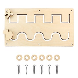 GOSHIES Children's Busy Board Montessori Busy Board Accessories DIY Accessories Material Learning Children DIY Practical Skills for Children Boys and Girls Preschool