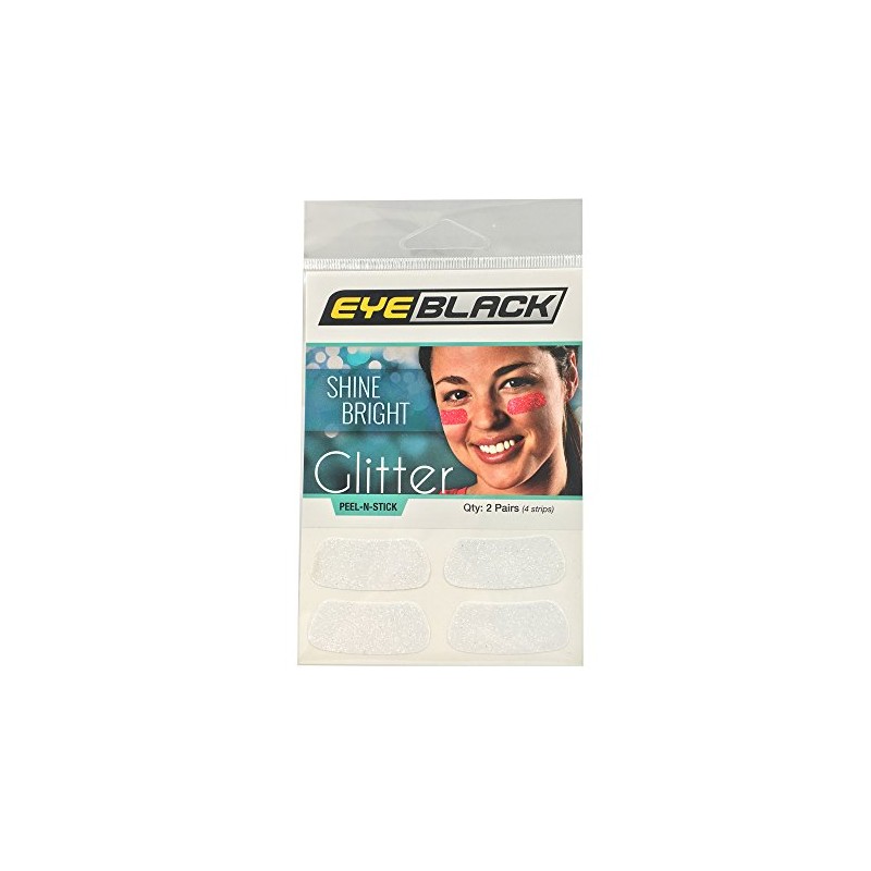 EyeBlack Under Eye Colorful Glitter Strips | Football, Baseball, Softball,