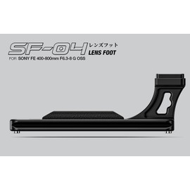 Leofoto SF-04 Lens Foot Sony FE 400-800mm F6.3-8 G OSS Dedicated Design, Arca-Swiss Compatible, Tripod, High Stability, Quick Release Compatible