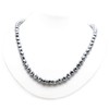 GOLD STONE Terahertz Mineral Necklace, 0.3 inches (8 mm), Star